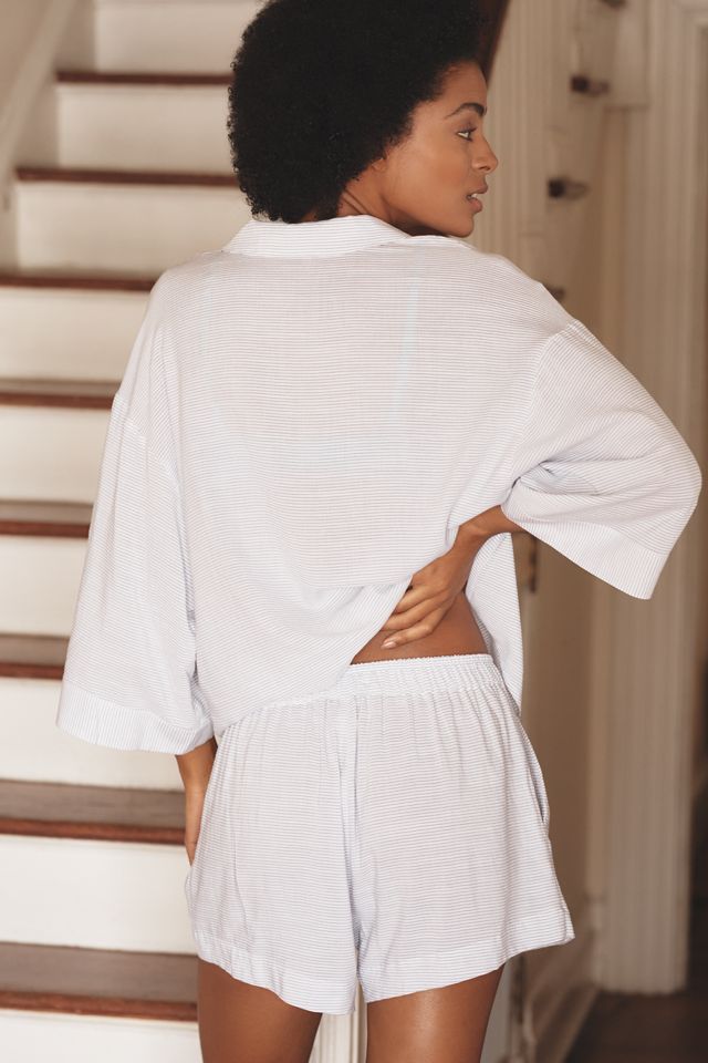 Eberjey Nautico Relaxed PJ Shorts Set #3