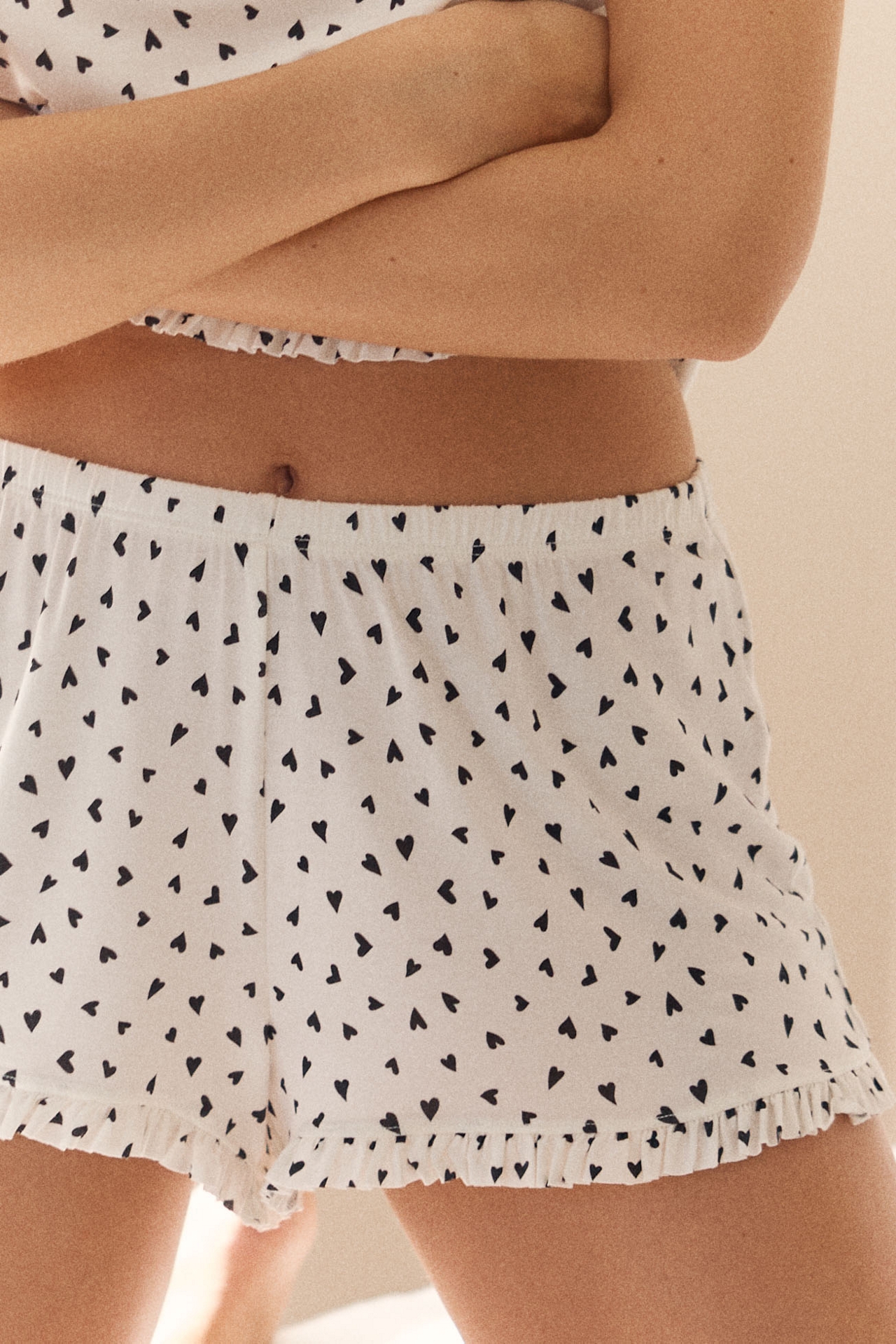 Eberjey Gisele Printed Shorts Pajama Set