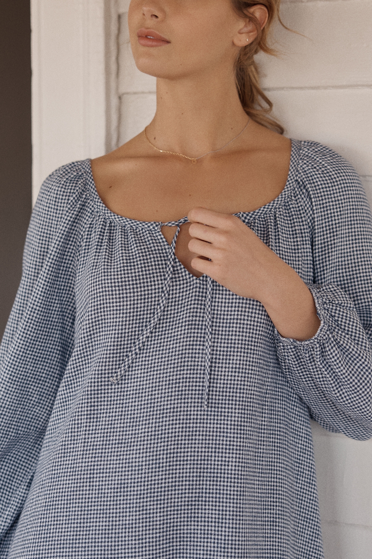 Eberjey Linen Blend Mini Dress