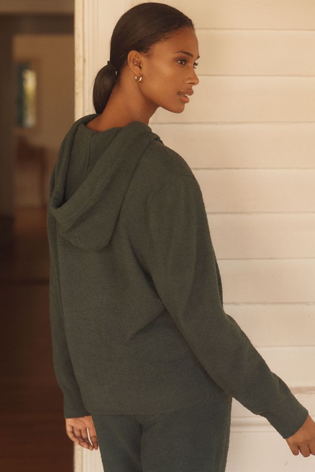 Eberjey Bouclé Hooded Sweatshirt #1