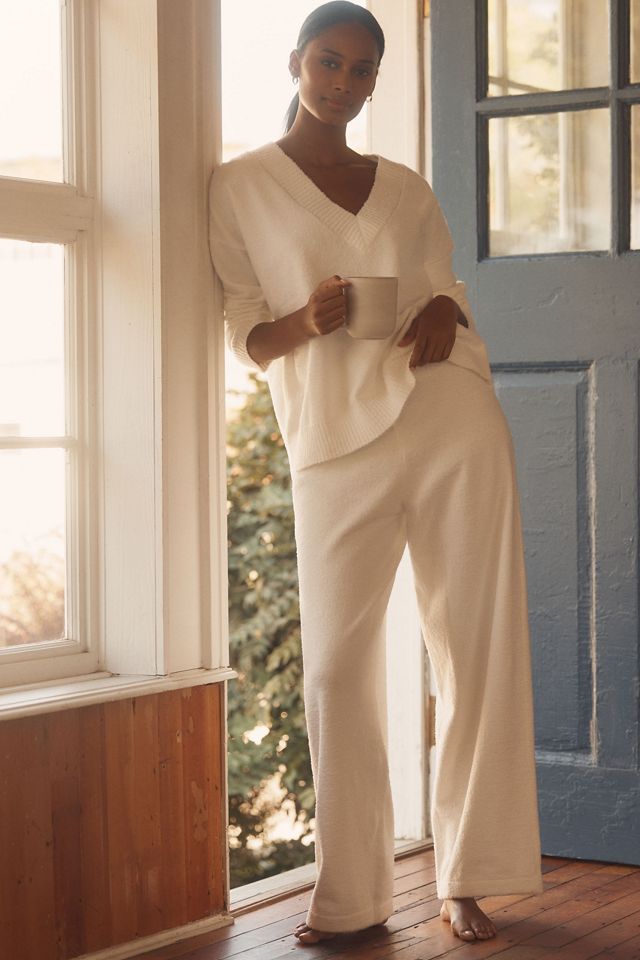 Eberjey Bouclé V-Neck Sweater #2