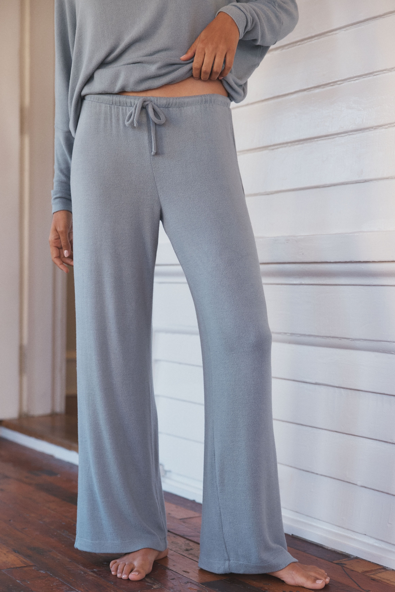 Eberjey Cozy Time Straight-Leg Sweatpants