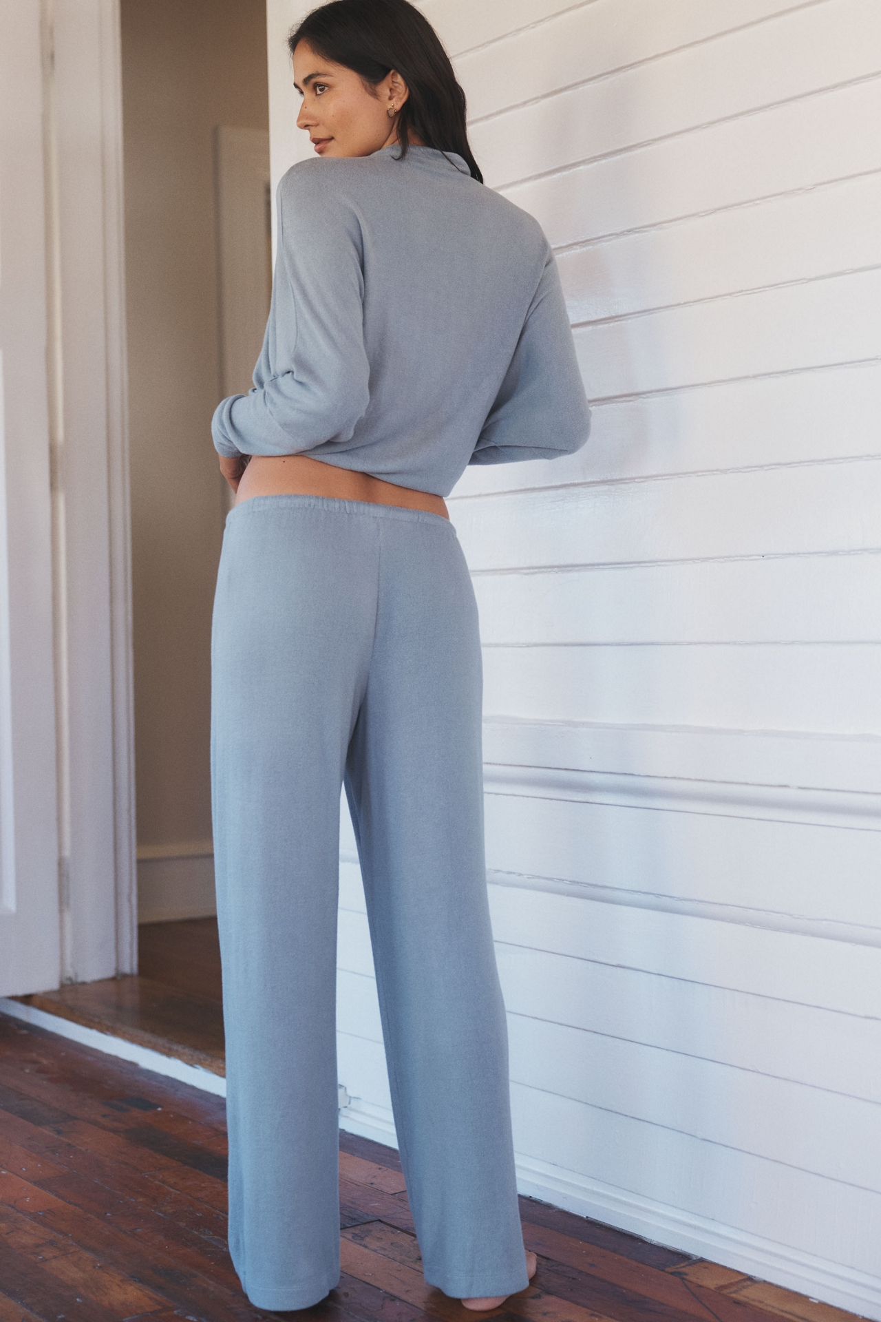 Eberjey Cozy Time Straight-Leg Sweatpants