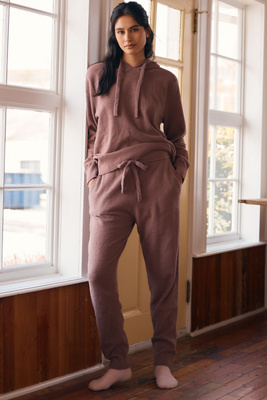 Eberjey Bouclé Joggers Pants In Neutral