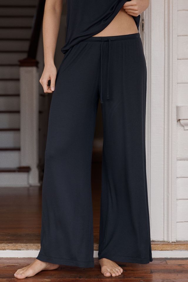 Eberjey Dream Rib Wide Leg Pants #1