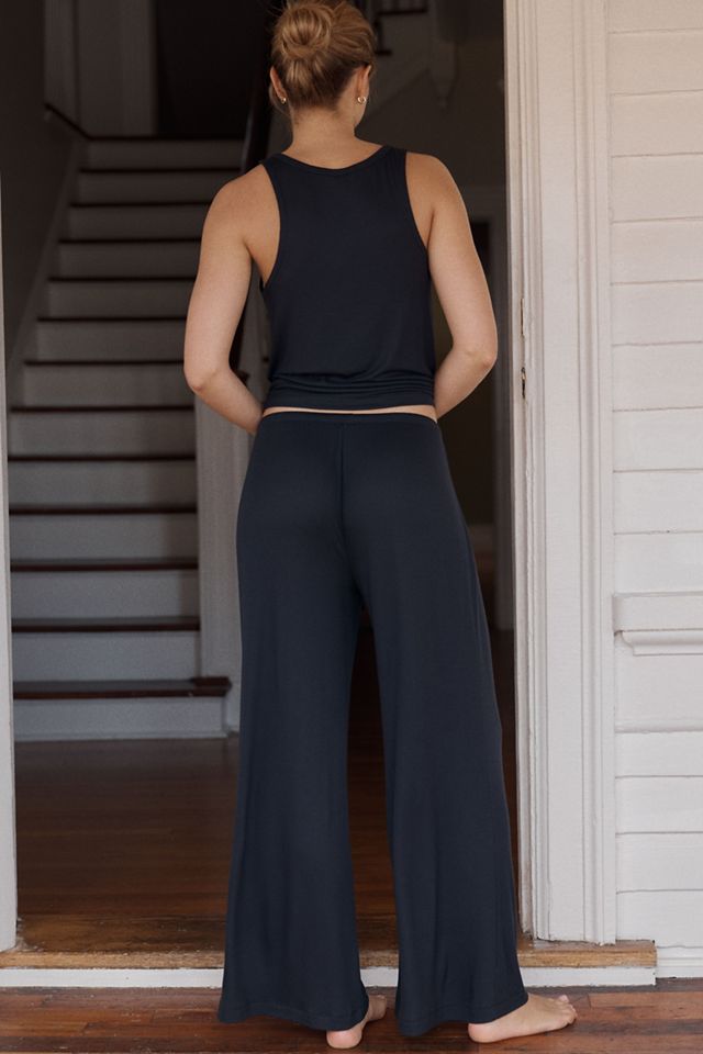 Eberjey Dream Rib Wide Leg Pants #2