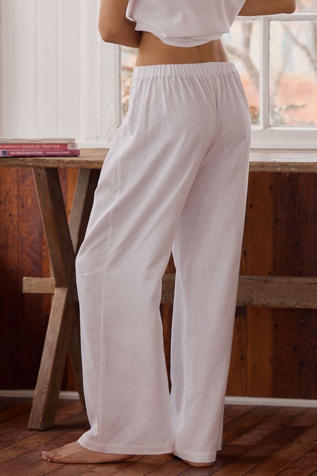 Eberjey Linen-Blend Pants #2