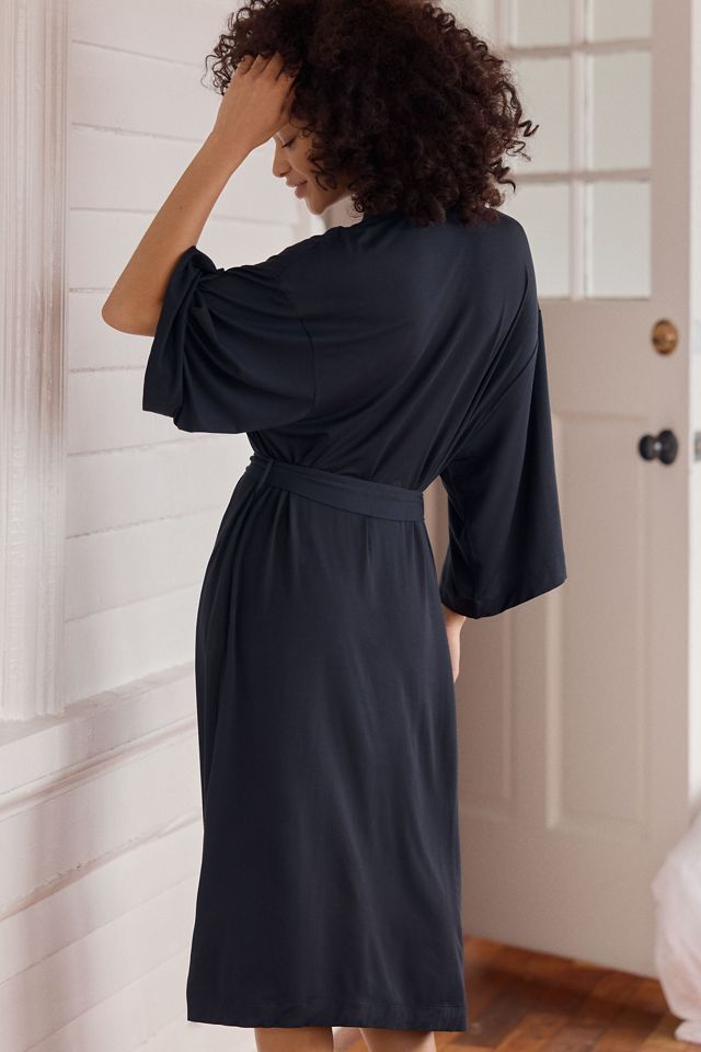 Eberjey Giselle Long-Sleeve Long Robe #2