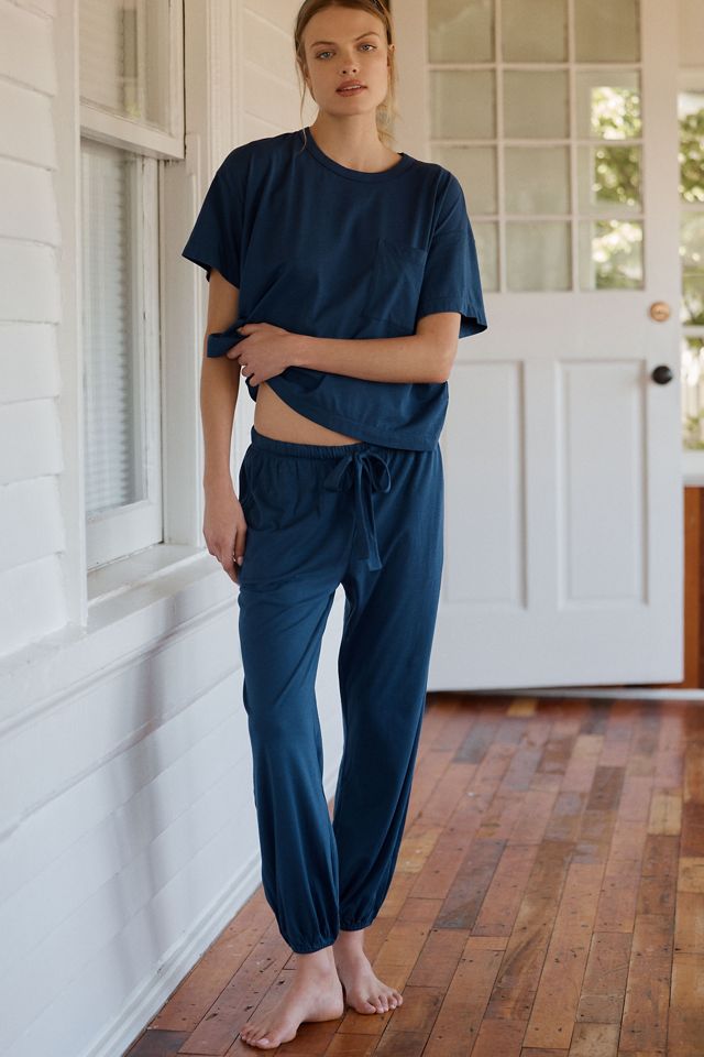 Eberjey Cotton Aloe Short Sleeve Tee #3