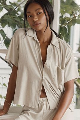 Eberjey 100% Cotton Pajama Set