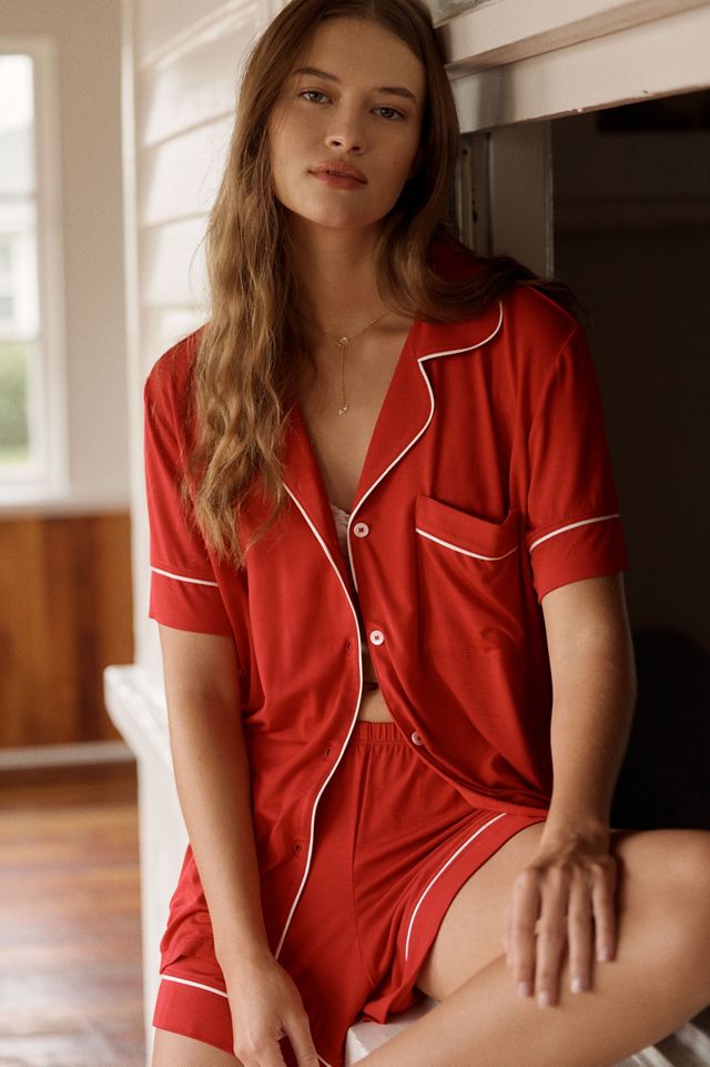 Eberjey Gisele Relaxed Short Pajama Set #3