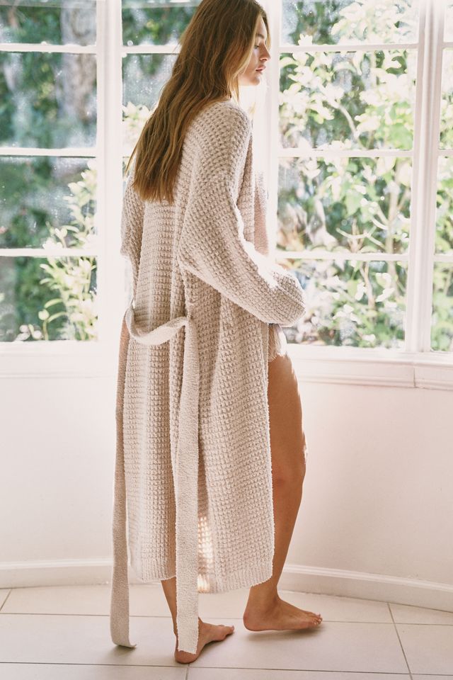 Eberjey Bouclé Waffle Knit Robe #1