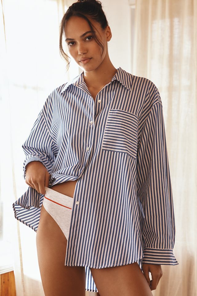 Sundry Oversized Graphic Buttondown Shirt #2