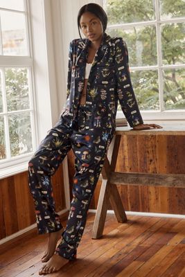 Fleur Du Mal Boyfriend Pajama Bottoms