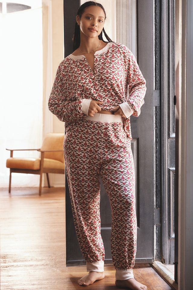 By Anthropologie Waffle Knit Pajama Top Anthropologie