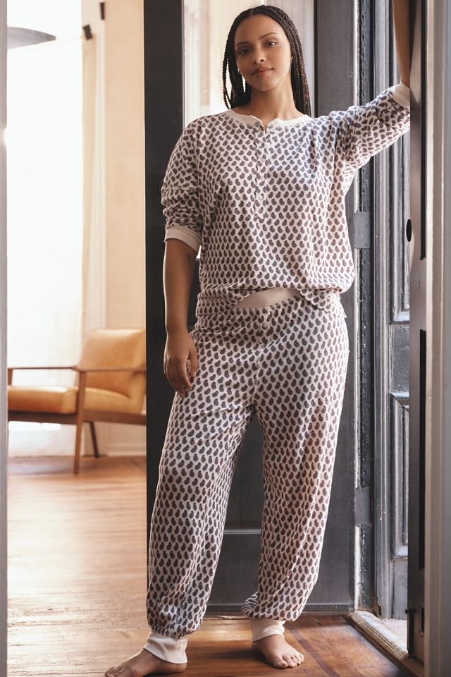 By Anthropologie Waffle-Knit Pajama Top | Anthropologie