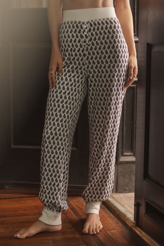 By Anthropologie Waffle-Knit Pajama Pants #5