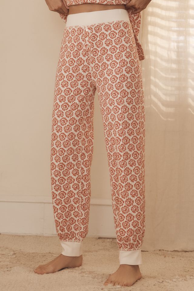 By Anthropologie Waffle-Knit Pajama Pants #1