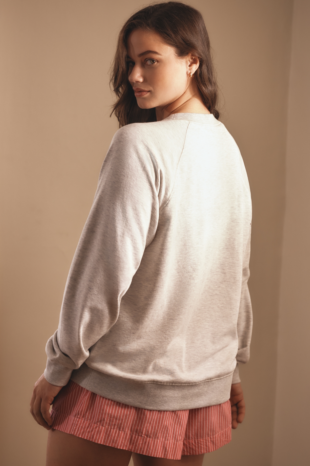 By Anthropologie Crew-Neck Graphic Sweatshirt