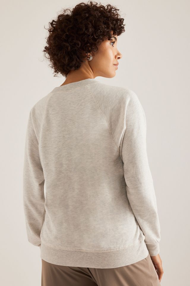 By Anthropologie Crew-Neck Graphic Sweatshirt #7