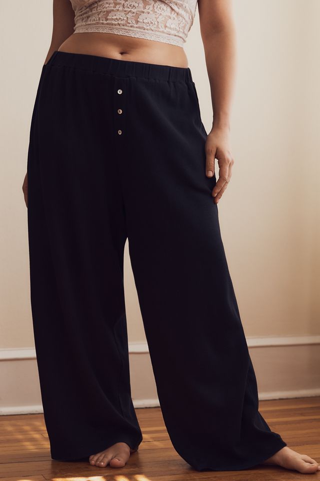 By Anthropologie Knit Waffle Boxer Pants #4