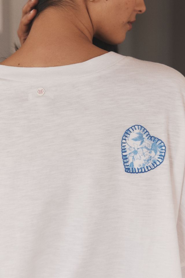 LyreBird Oversized Patch Pocket Tee #3