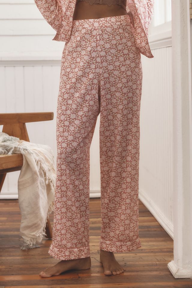 RIXO Austin Two Piece Long Sleeve Pajama Set Anthropologie