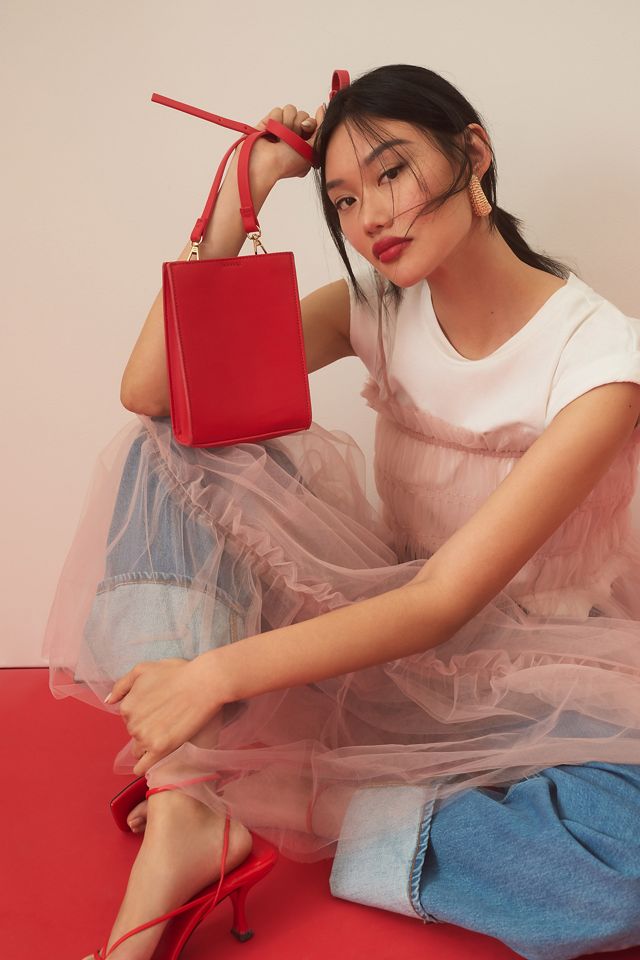 By Anthropologie Sheer Smocked Slip Dress #6