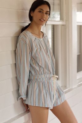 Top Burbuja de Manga Larga con Botones LyreBird