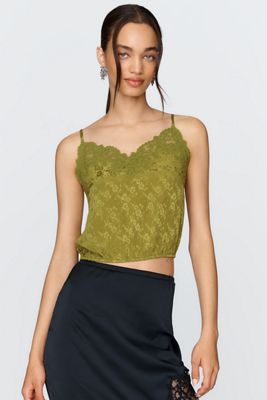 LyreBird Floral Jacquard Cami