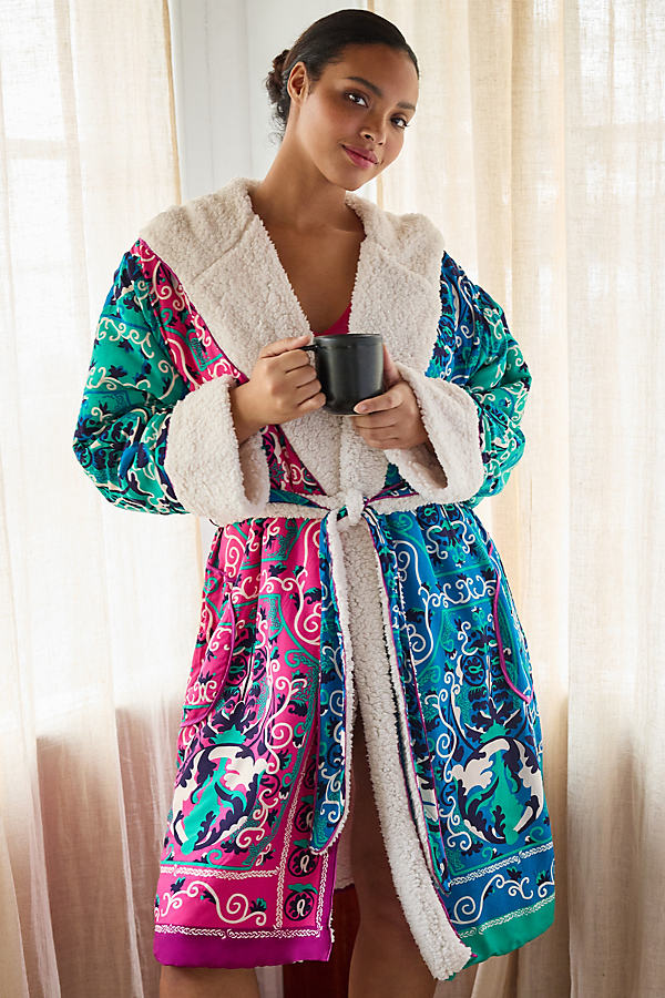 By Anthropologie Sherpa Robe