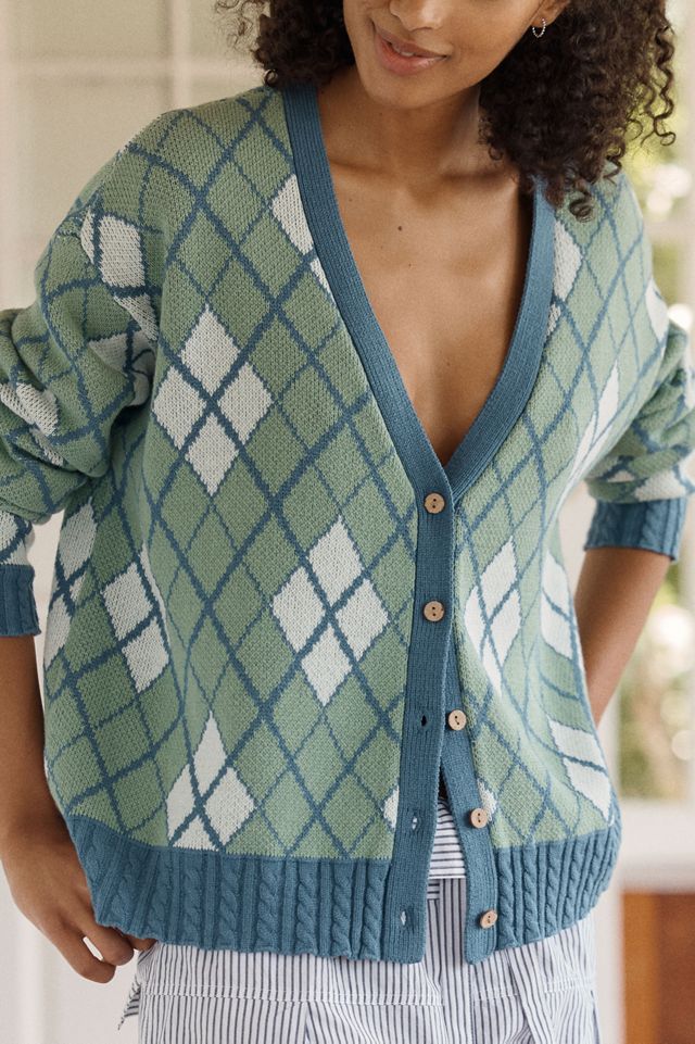 LyreBird Cardigan Sweater #1