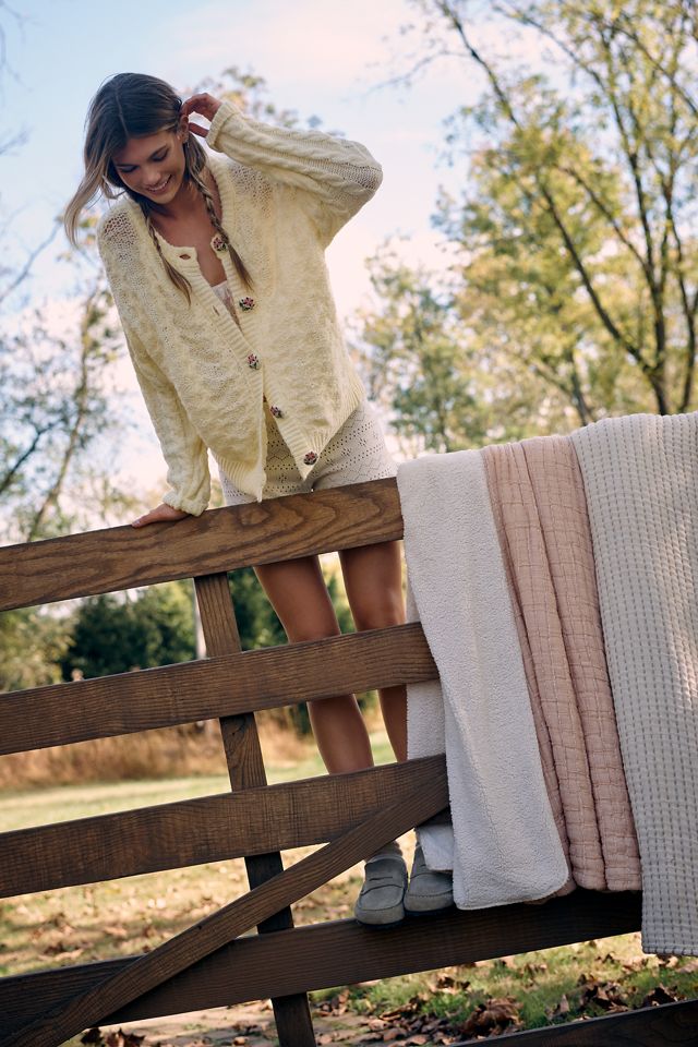 LyreBird Novelty Button Cardigan Sweater #1