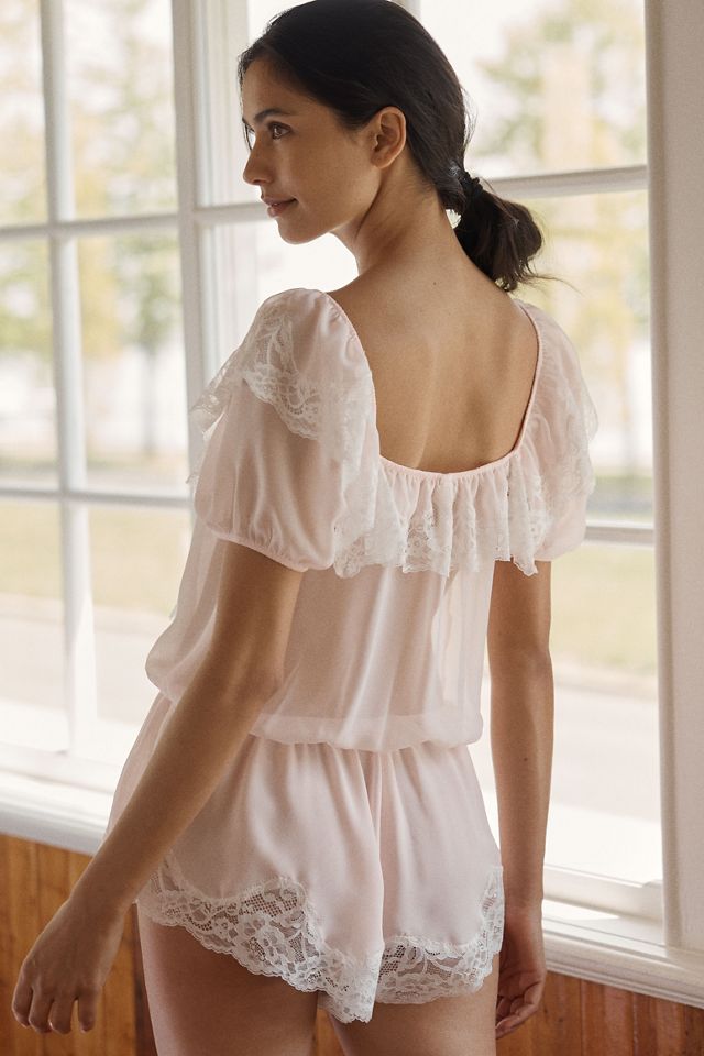 For Love & Lemons Grace Romper #2