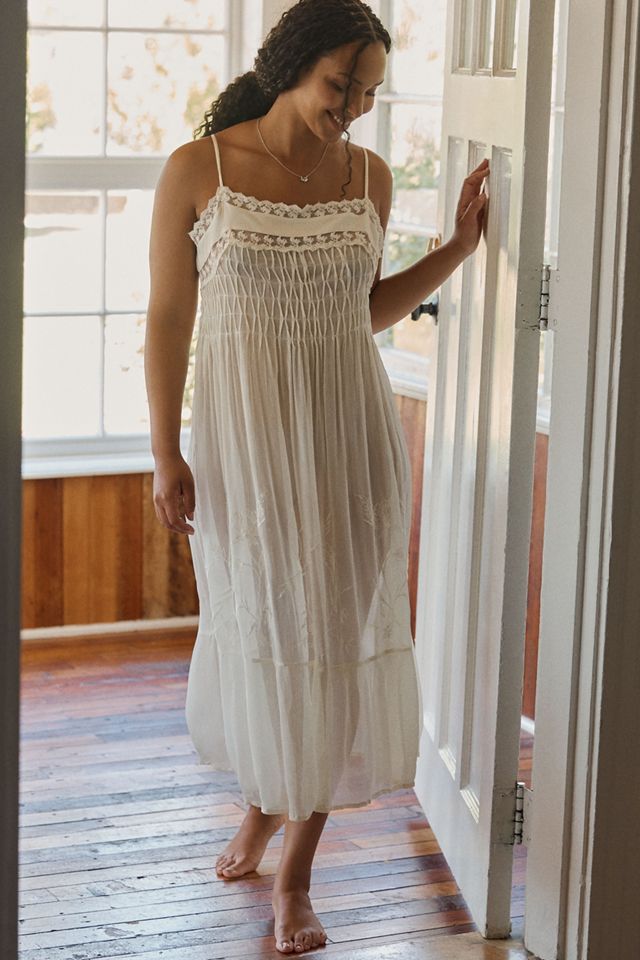LyreBird Pleated Chiffon Midi Dress #11