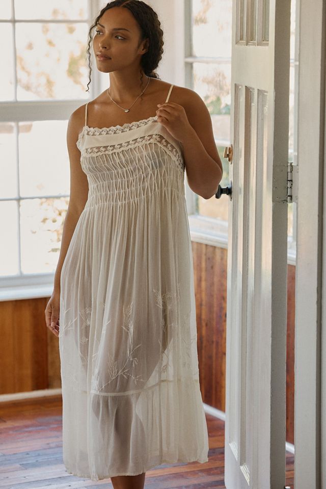LyreBird Pleated Chiffon Midi Dress #8