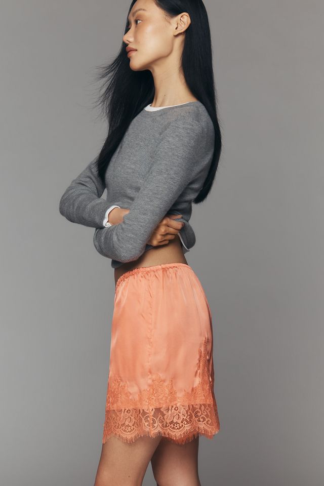 LyreBird Seiden-Shorts mit Spitzenbesatz #2