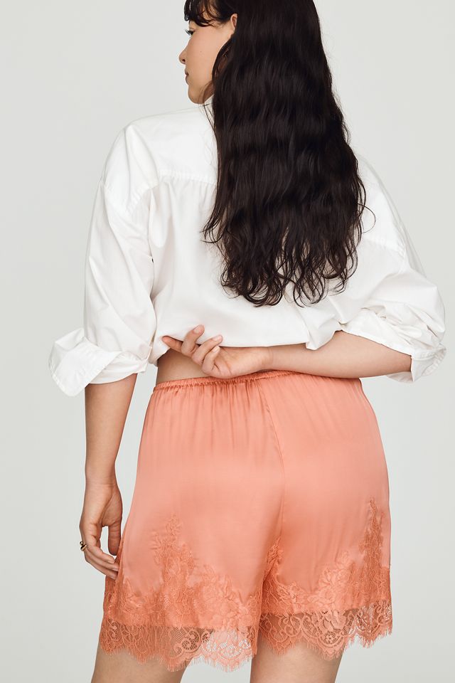 LyreBird Seiden-Shorts mit Spitzenbesatz #6