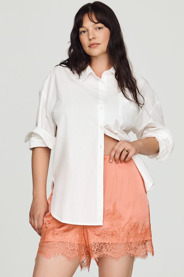 LyreBird Seiden-Shorts mit Spitzenbesatz #4