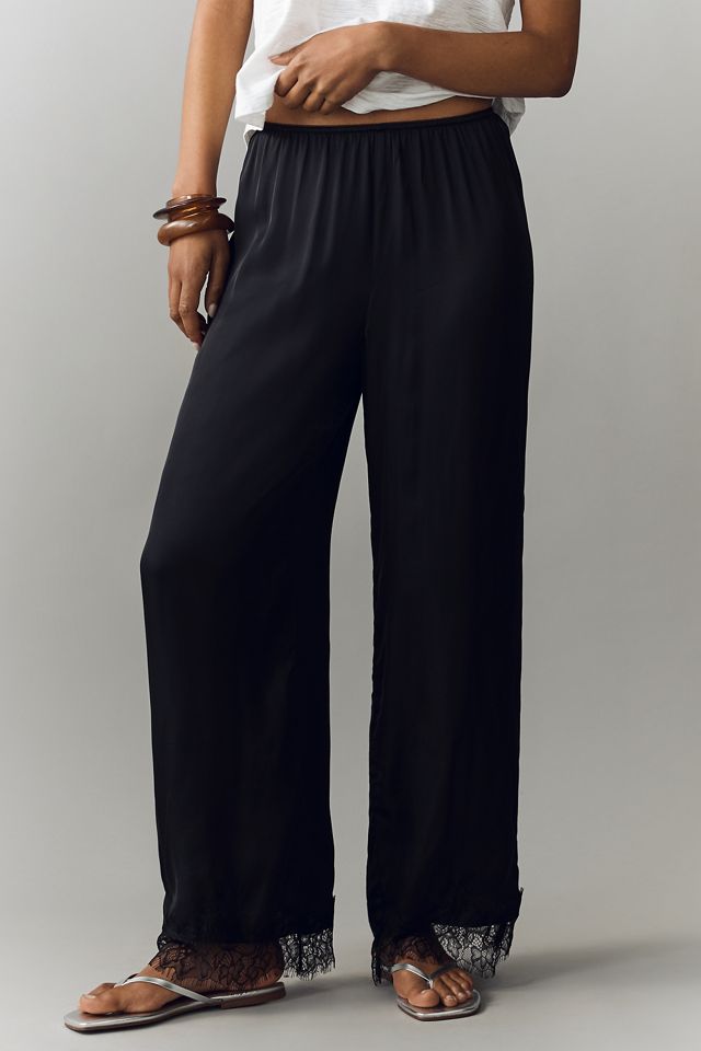 LyreBird Heirloom Lace Wide-Leg Pants #2