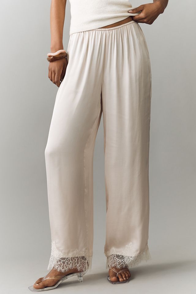 LyreBird Heirloom Lace Wide-Leg Pants #3