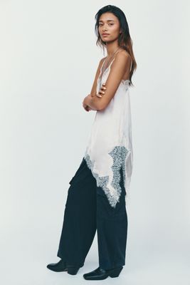 LyreBird Heirloom Lace Asymmetrical Camisole