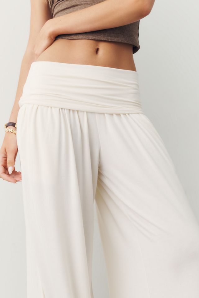 Pantaloni a Gamba Larga con Piega ModaLuxe LyreBird #2