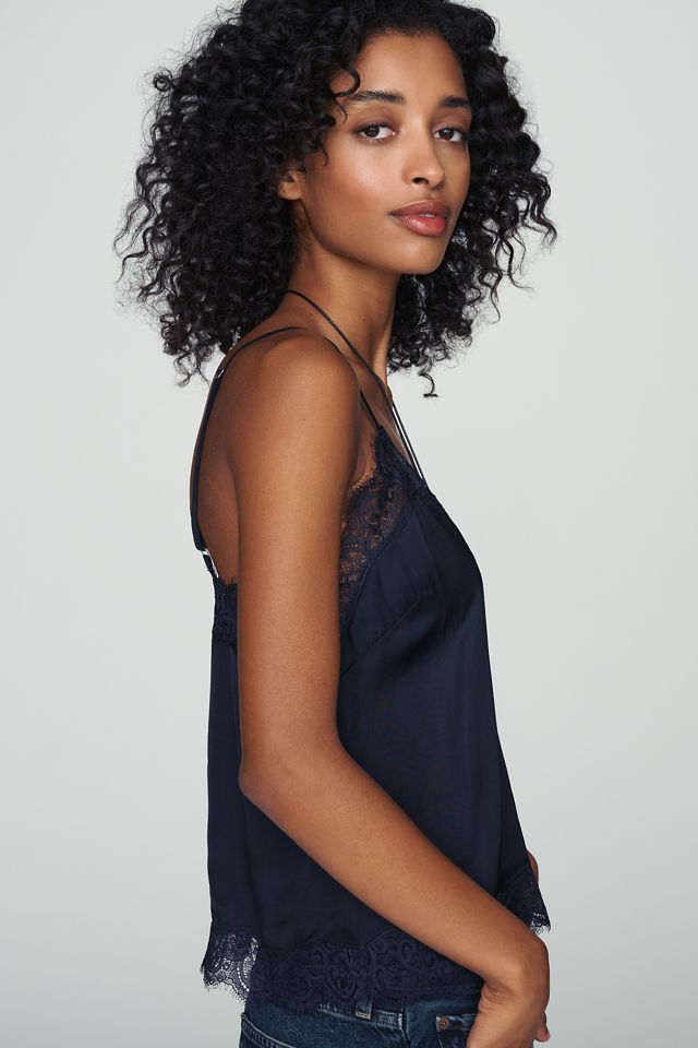 LyreBird Silky Lace-Trim Cami in LB Silky #3