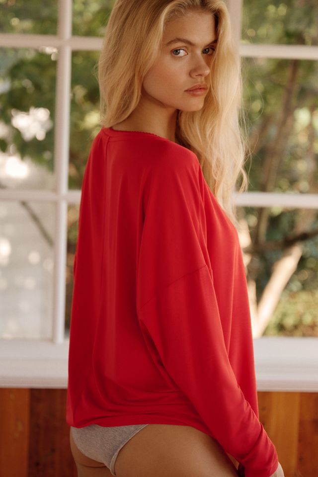 LyreBird Femme Long Sleeve Slouchy Tee #2