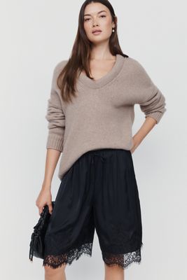 LyreBird Erbstück-Spitzen-Bermudashorts