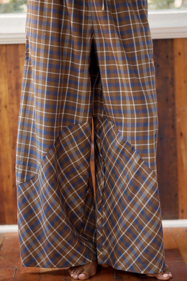 LyreBird Dramatic Barrel Flannel Pants #1