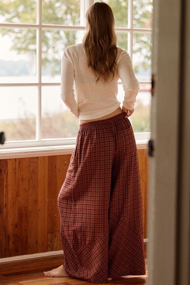 Pantalones de Franela con Pierna Dramática LyreBird #2