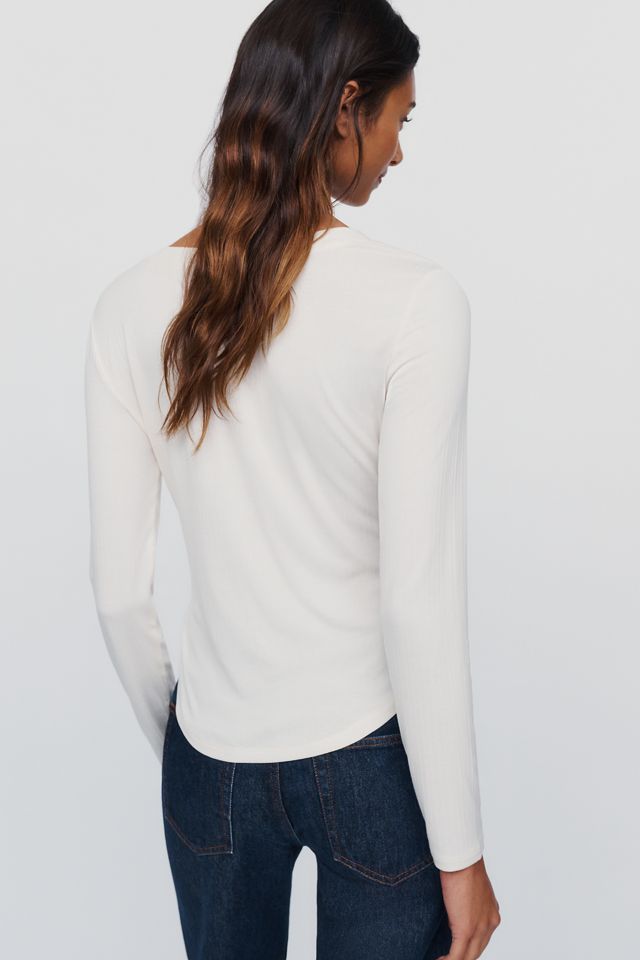 LyreBird Henley Long Sleeve Top #4