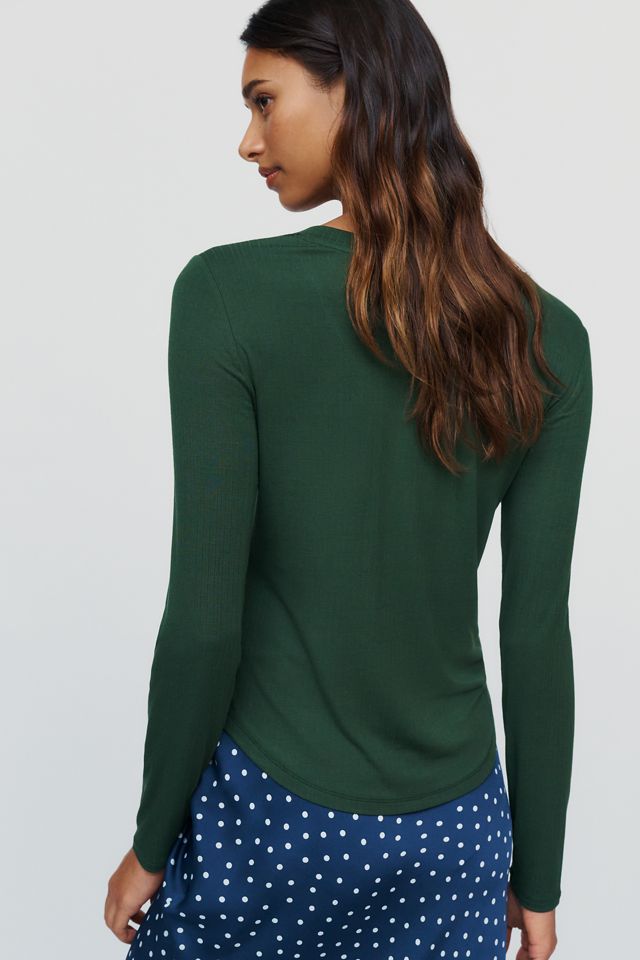 LyreBird Henley Long-Sleeve Top #4
